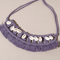 macrame choker necklace