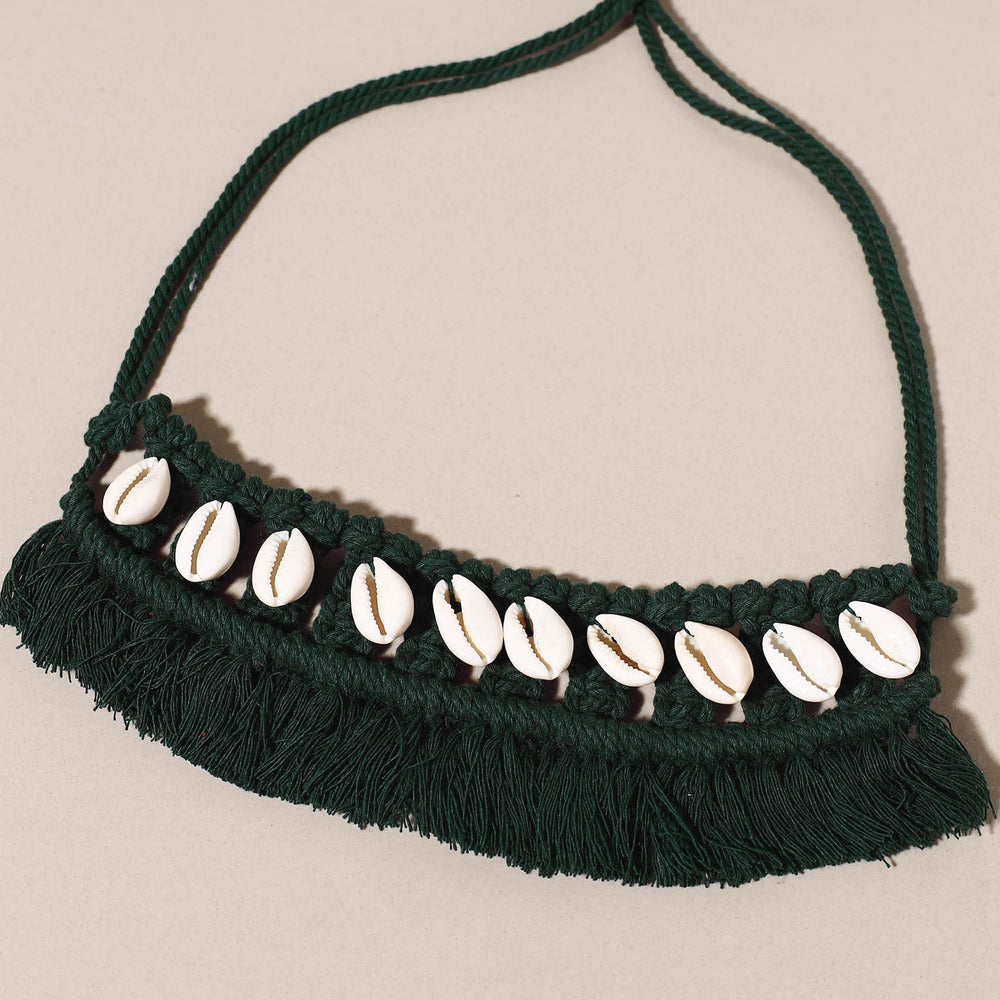 macrame choker necklace