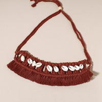 macrame choker necklace