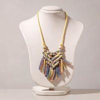 macrame necklace