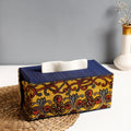  Handpainted Kalamkari Natural Dyed Cotton Tissue Box 