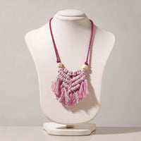 macrame necklace