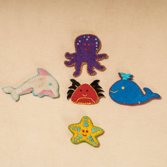 sea animals toy set