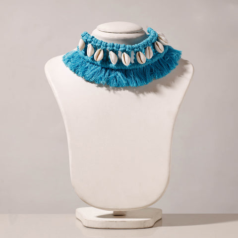 macrame choker necklace