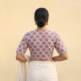 Sanganeri Hand Block Print Cotton Readymade Blouse 11