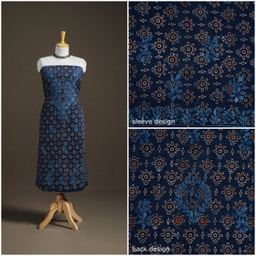 Lucknowi Chikankari Hand Embroidered Cotton Unstitched Kurta Material (2.5M) 36