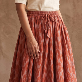 Pochampally Ikat 24 Kali Cotton Long Skirt 05