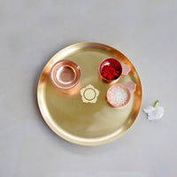 Divinity Platter Brass