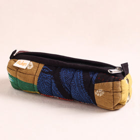 Patchwork Quilted Pencil Pouch 38