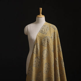 Natural Dyed Ajrakh Hand Block Print Cotton Hakoba Fabric 126