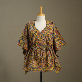 Sanganeri Block Print Cotton Kaftan (Short)