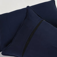 plain pillow covers set 