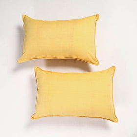 plain pillow covers set 
