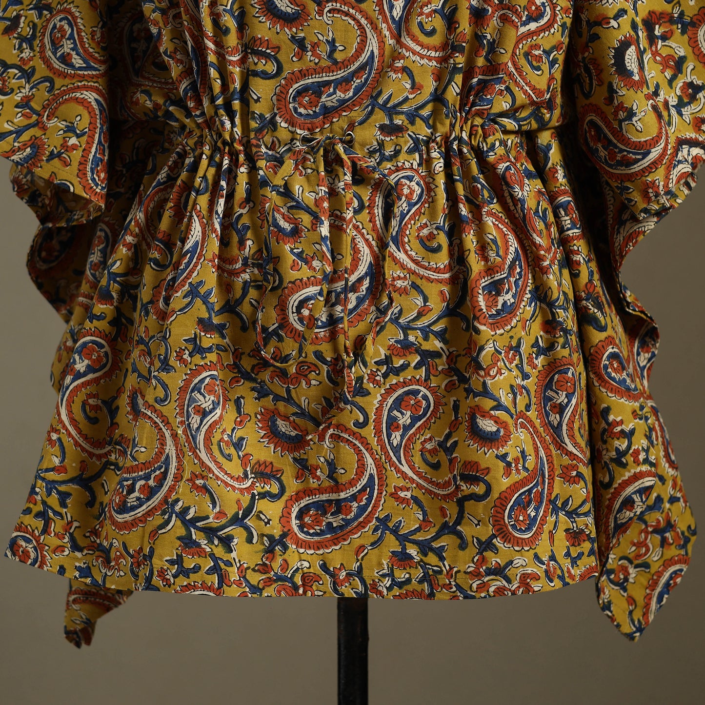 Sanganeri Block Print Cotton Kaftan (Short)