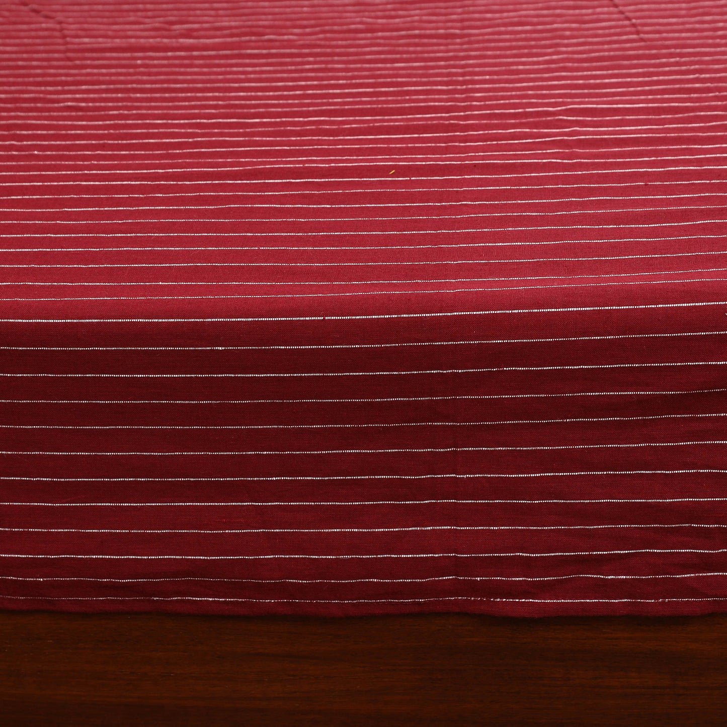 Maroon - Patchwork Cotton Double Jacquard Bedsheet Set 19