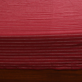 Maroon - Patchwork Cotton Double Jacquard Bedsheet Set 19