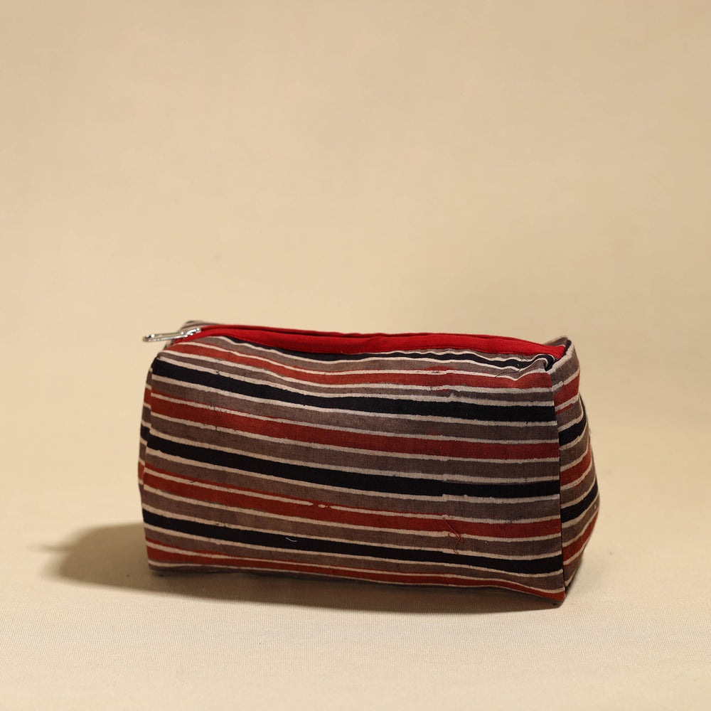 cotton toiletry pouch