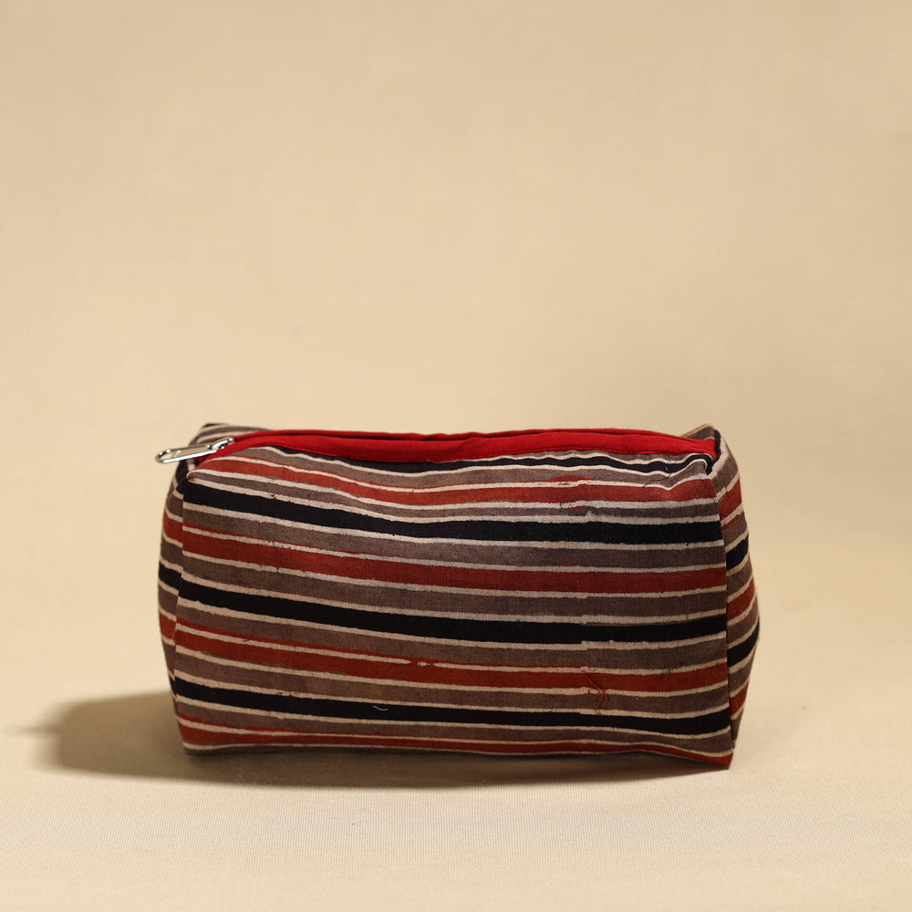 cotton toiletry pouch