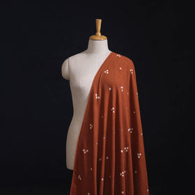 Kutch Organic Kala Cotton Pure Handwoven Bandhani Fabric 13
