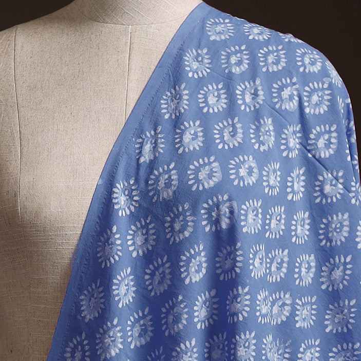 Bagru Dabu Hand Block Print Natural Dyed Cotton Fabric 17