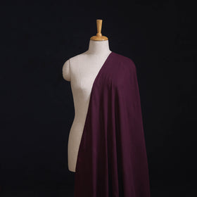 Purple - Kutch Organic Kala Cotton Pure Handwoven Fabric 10