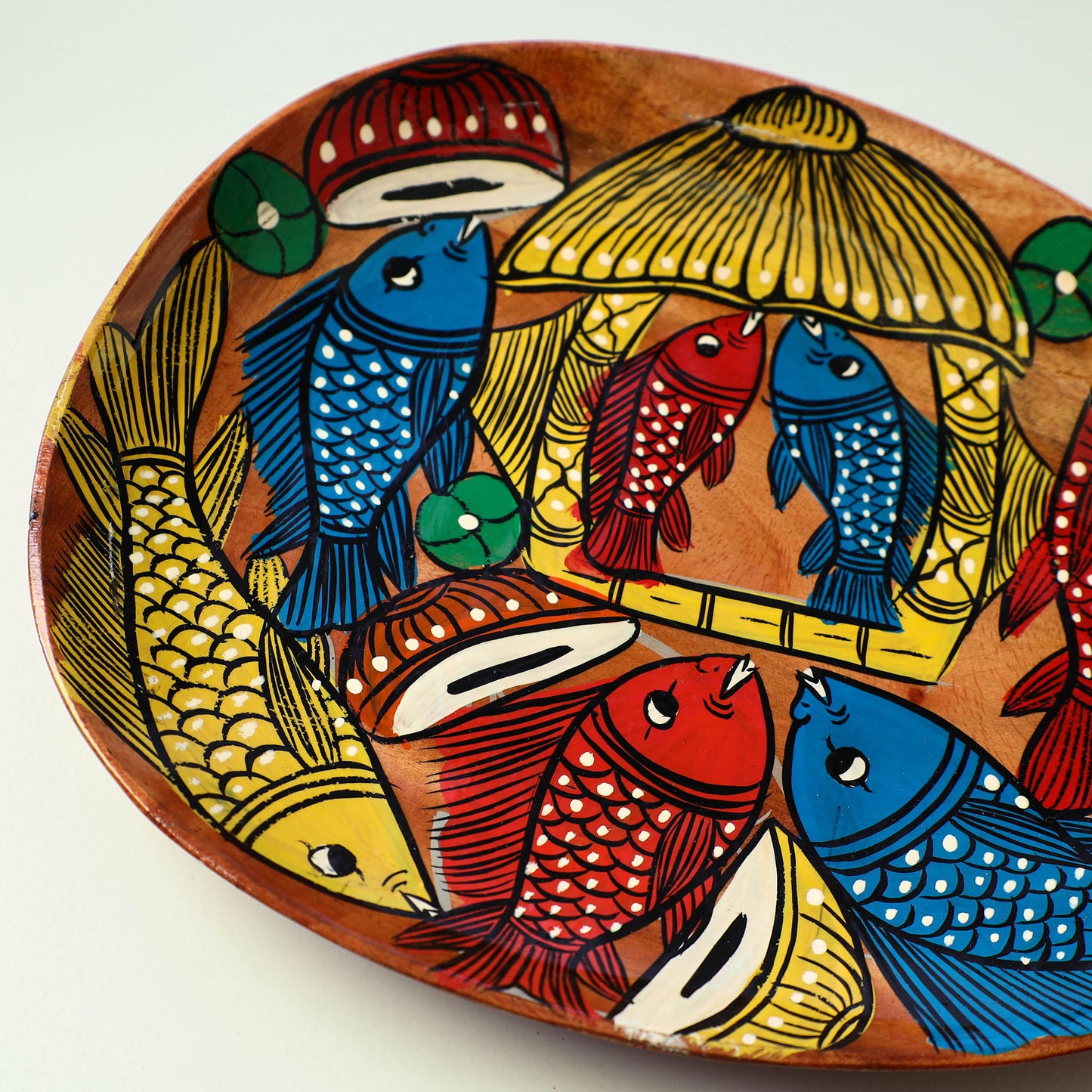 Hand Painted Wooden Tray