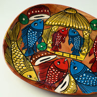 Hand Painted Wooden Tray