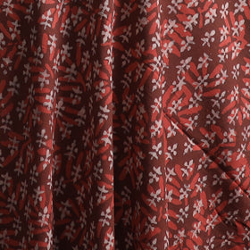 Red - Bagru Dabu Hand Block Print Natural Dyed Cotton Fabric 72