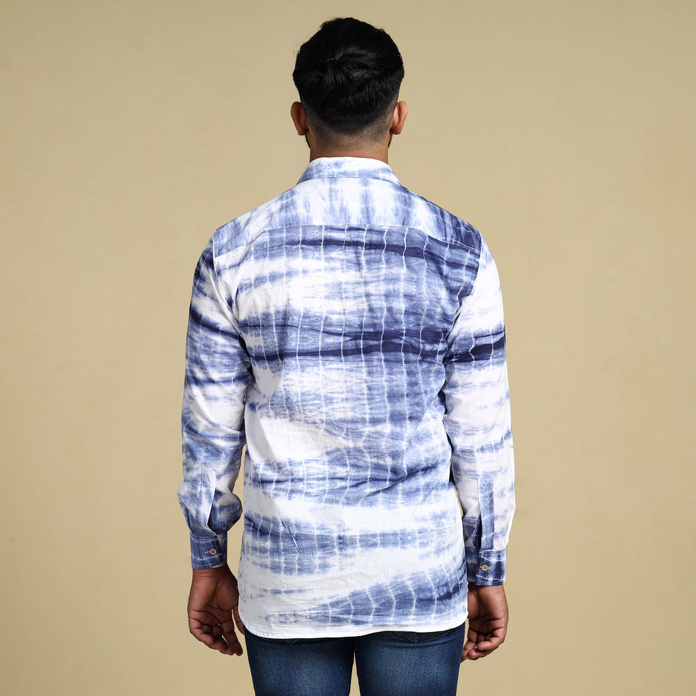 Shibori men shirt