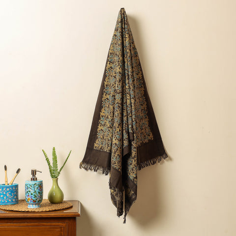 block printed towel