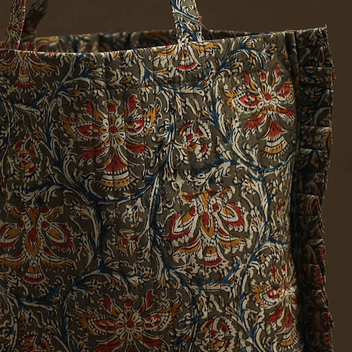 Handcrafted Cotton Frill Jhola Bag 21