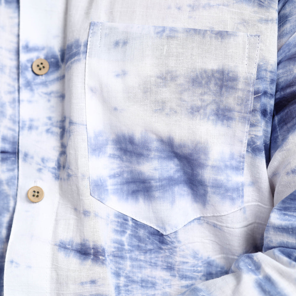 Shibori men shirt