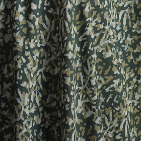 Green - Bagru Dabu Hand Block Print Natural Dyed Cotton Fabric 73