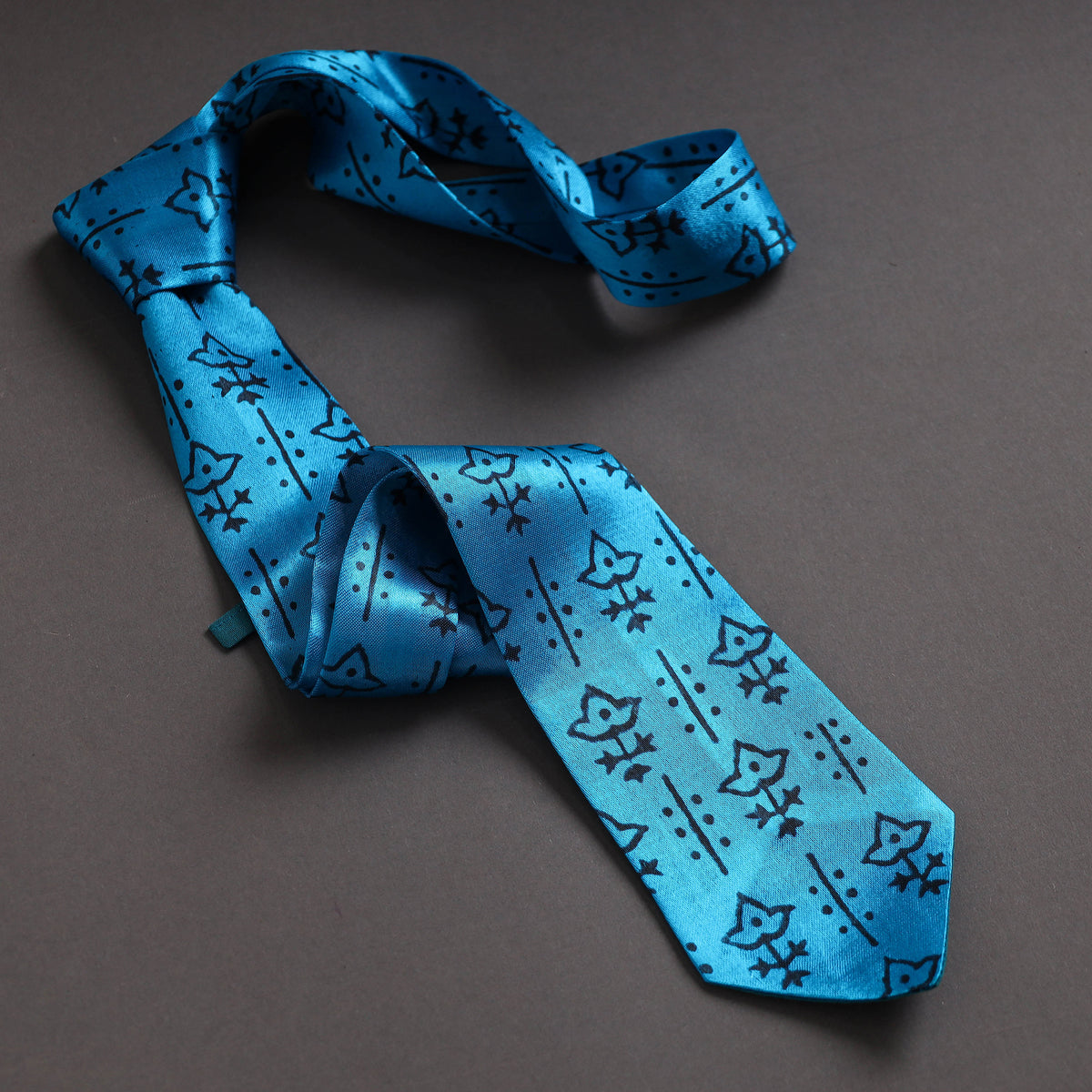 silk necktie