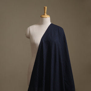 Blue - Prewashed Cotton Jacquard Fabric 05