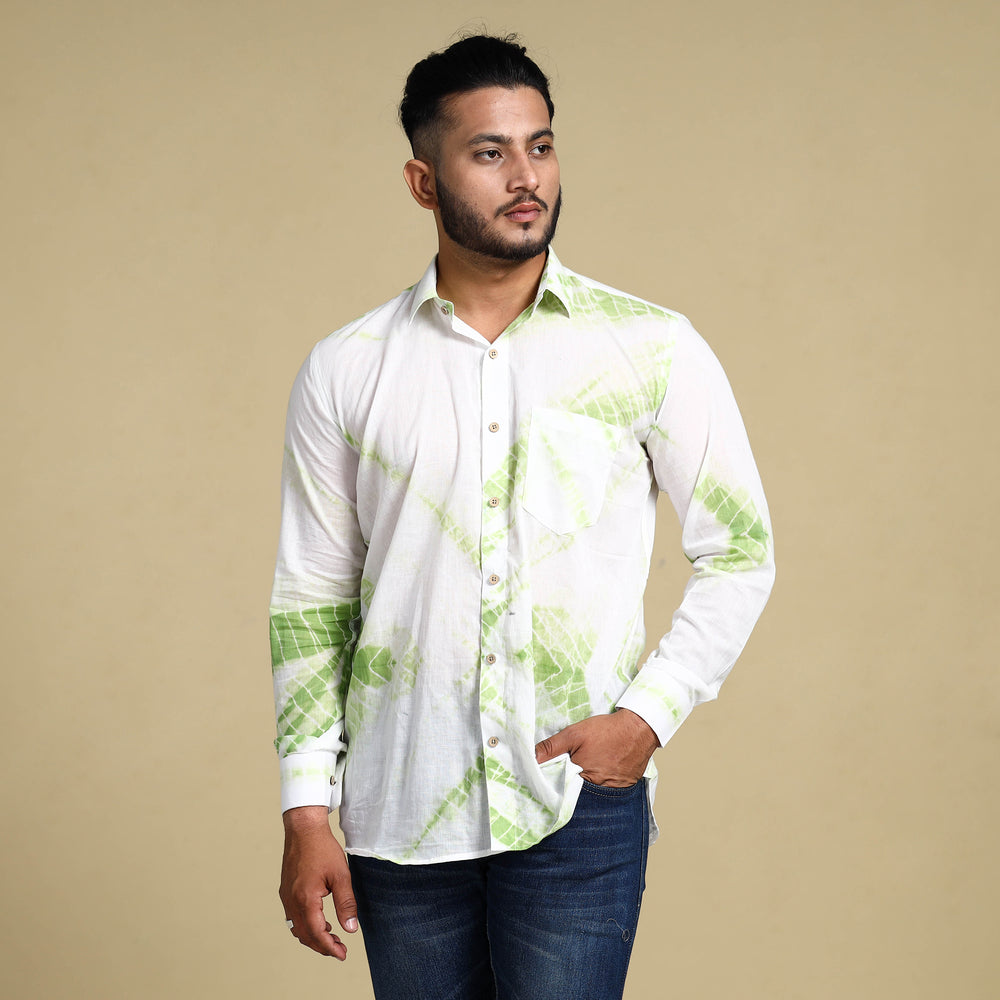 Shibori men shirt