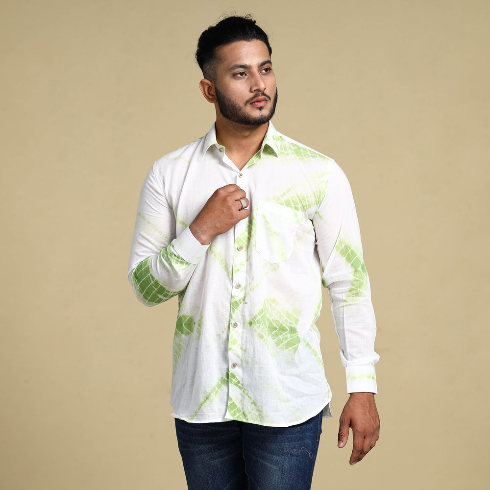 Shibori men shirt