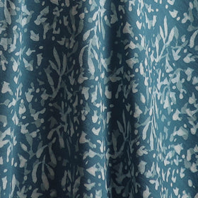 Blue - Bagru Dabu Hand Block Print Natural Dyed Cotton Fabric 74