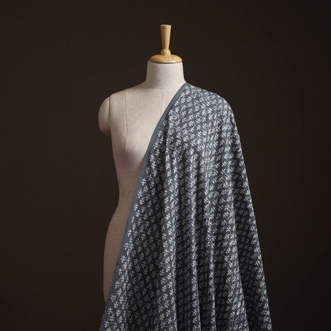 Bagru Dabu Hand Block Print Natural Dyed Cotton Fabric 75