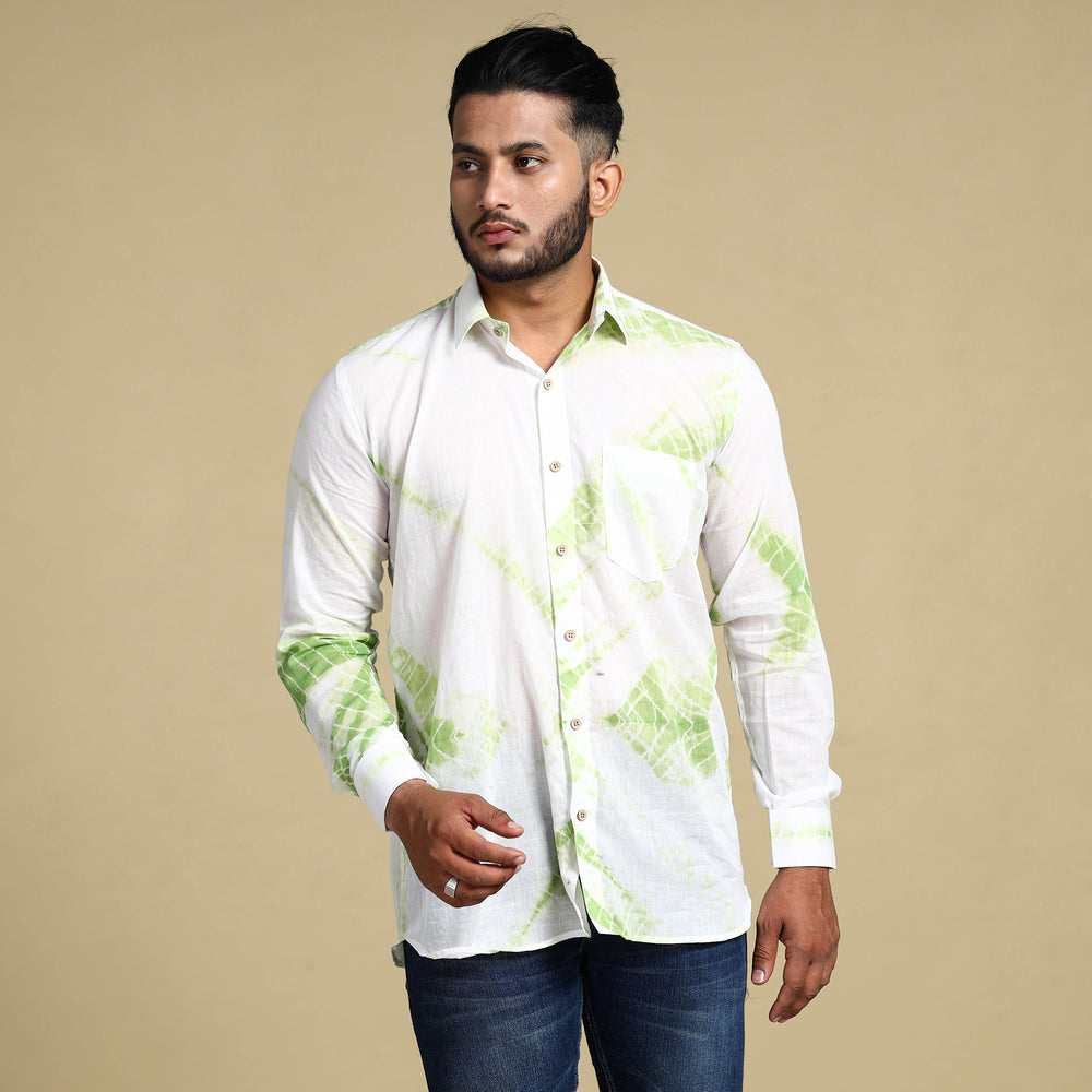 Shibori men shirt