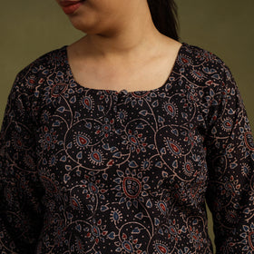Buy Cotton Ajrakh Block Print Night Suit Set