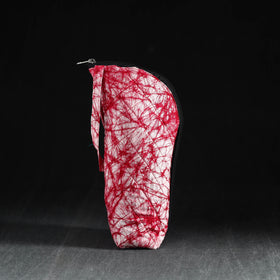 Pink Handmade Cotton 1L Water Bottle Cover