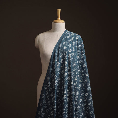 Bagru Dabu Hand Block Print Natural Dyed Cotton Fabric 77