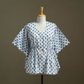 Sanganeri Block Print Cotton Kaftan (Short)
