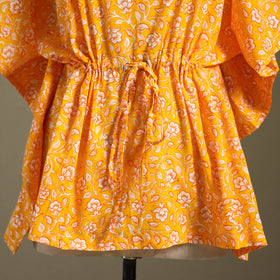 Sanganeri Block Print Cotton Kaftan (Short)