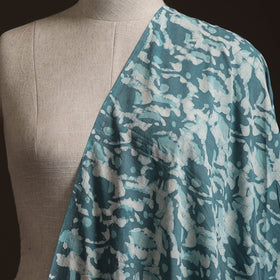 Blue - Bagru Dabu Hand Block Print Natural Dyed Cotton Fabric 78