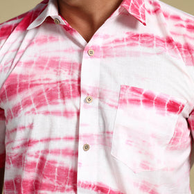 Shibori men shirt
