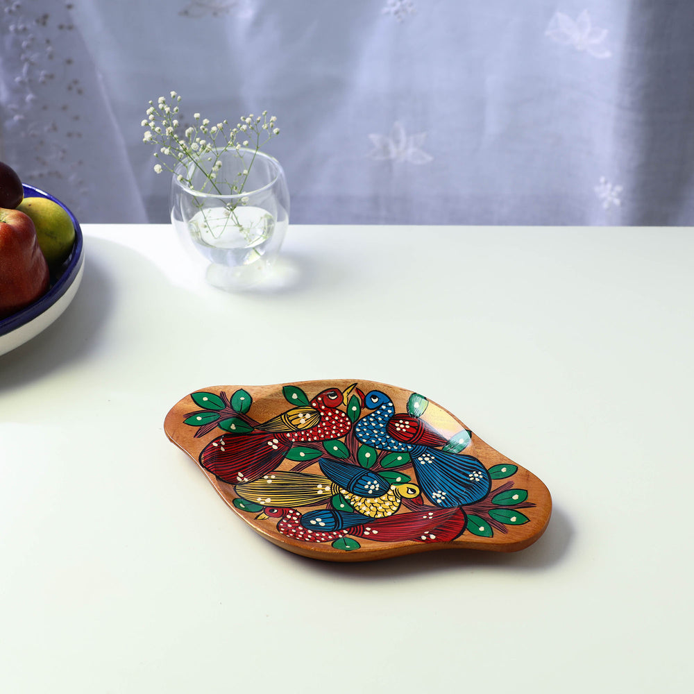 Hand Painted Wooden Tray