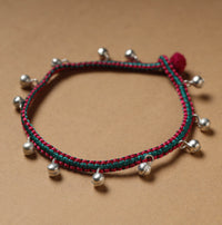 Handcrafted Patwa Thread & Ghungroo Work Anklet 94