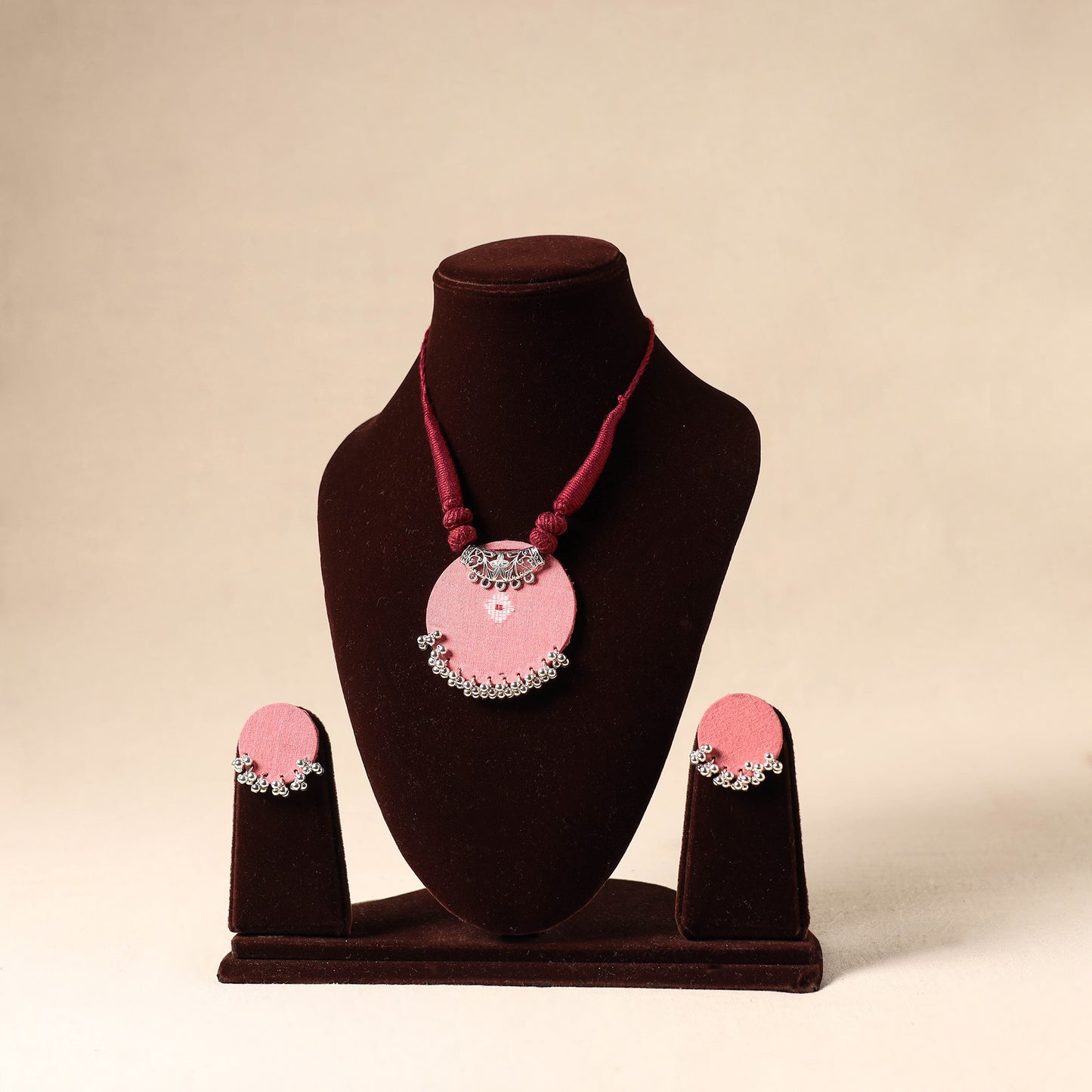 German Silver Fabart Necklace Set